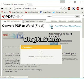 Cara Mengonversi PDF Ke Word