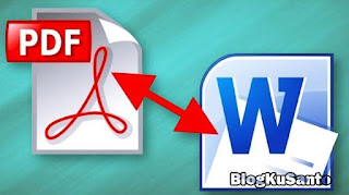 Cara Convert PDF ke Word Terbaru